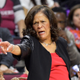 Rutgers head coach C. Vivian Stringer, circa 2018